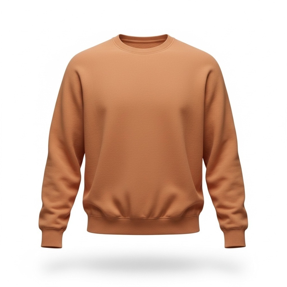 Original Use Men’s Small Rust Brown Crewneck Sweatshirt Pullover NWT